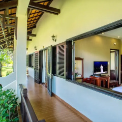 Отель Agribank Hoi An Beach Resort 3* Вилла с различными типами кроватей фото 8