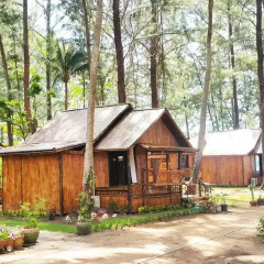 Отель Eco Lanta Hideaway Beach Resort 3* Бунгало фото 16