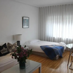 Отель Apartamentos Los Jeronimos Испания, Мадрид - отзывы, цены и фото номеров - забронировать отель Apartamentos Los Jeronimos онлайн комната для гостей фото 3