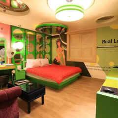 Haeundae Grimm Hotel 2* Номер Делюкс с различными типами кроватей фото 34