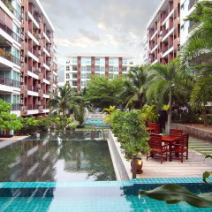 Отель Diamond Suite 2BR Apt in Thappraya Паттайя бассейн