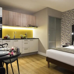 Отель Citadines Tour Eiffel Paris 4* Студия с различными типами кроватей фото 5