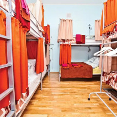 Seasons Хостел Кровати в общем номере с двухъярусными кроватями фото 3