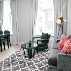Апартаменты Frogner House Apartments - Odins Gate 10 Апартаменты с различными типами кроватей фото 5