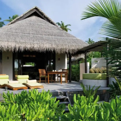 Отель Coco Bodu Hithi 5* Вилла разные типы кроватей фото 13