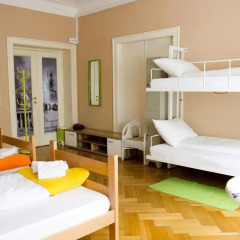 Hostel Beogradjanka Кровать в общем номере с двухъярусной кроватью фото 4