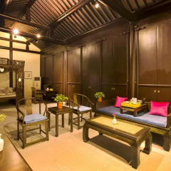 Отель Suzhou Shuian Lohas Вилла с различными типами кроватей