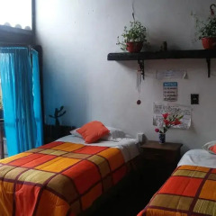 Hostel Mexico Df Airport Кровать в общем номере фото 3