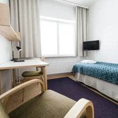 Отель Töölö Towers 3* Стандартный номер с различными типами кроватей фото 4