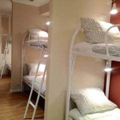 Hostel Nochleg Кровать в общем номере с двухъярусной кроватью фото 19