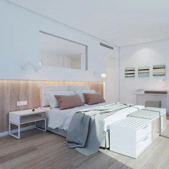 Отель Aparthotel Ponent Mar Апартаменты комфорт с двуспальной кроватью фото 10