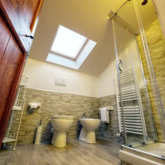 Отель B&B Le Rose Монтефано ванная