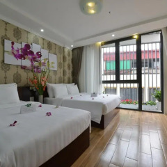 Hanoi Bella Rosa Suite Hotel 3* Стандартный семейный номер с двуспальной кроватью фото 10