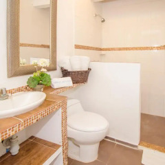 Отель Casa de las Flores Tropical Lodge Колумбия, Сан-Андрес - отзывы, цены и фото номеров - забронировать отель Casa de las Flores Tropical Lodge онлайн ванная фото 2