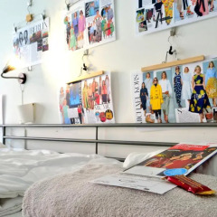 Kiez Hostel Berlin Кровать в общем номере с двухъярусной кроватью фото 15