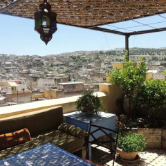 Отель Riad Laayoun Марокко, Фес - отзывы, цены и фото номеров - забронировать отель Riad Laayoun онлайн балкон