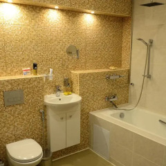 Гостиница Family Apartment on Pulkovskaya в Санкт-Петербурге отзывы, цены и фото номеров - забронировать гостиницу Family Apartment on Pulkovskaya онлайн Санкт-Петербург ванная