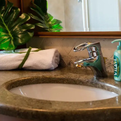 Отель B&B Monte Altore Италия, Региональный парк Colli Euganei - отзывы, цены и фото номеров - забронировать отель B&B Monte Altore онлайн ванная