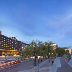 Sheraton Stockholm Hotel вид на фасад
