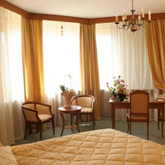 Президент-Отель 4* Номер Делюкс с двуспальной кроватью фото 8