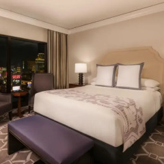Отель Caesars Palace 5* Представительский люкс с двуспальной кроватью фото 3