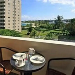 Отель Beach-side condos at Turtle Beach Towers балкон