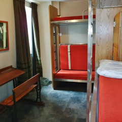 Train Hostel Кровать в женском общем номере с двухъярусной кроватью фото 5
