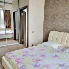 Мост Сити Апарт Отель 3* Улучшенные апартаменты с двуспальной кроватью фото 18