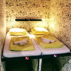 Chillout Hostel Zagreb Кровать в общем номере с двухъярусными кроватями фото 47