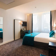 Отель Eurostars Danube Budapest 4* Улучшенный номер с различными типами кроватей фото 4