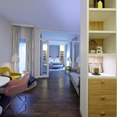 Отель Frederics Serviced Apartments STYLE Oranienburger Straße Германия, Берлин - отзывы, цены и фото номеров - забронировать отель Frederics Serviced Apartments STYLE Oranienburger Straße онлайн комната для гостей
