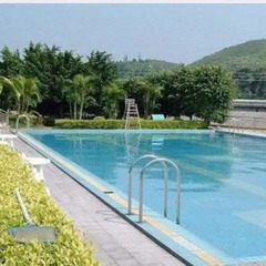 Отель White Cloud Hot Spring Farm Stay бассейн