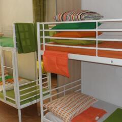 Hostel Vnukovsky Кровать в общем номере с двухъярусной кроватью фото 12