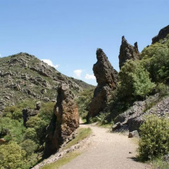 Отель Lincetur Cabañeros - Centro de Turismo Rural Испания, Сан-Мартин-де-Монтальбан - отзывы, цены и фото номеров - забронировать отель Lincetur Cabañeros - Centro de Turismo Rural онлайн приотельная территория