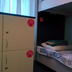 Гостиница Myhostel Кровать в общем номере с двухъярусной кроватью