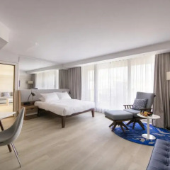 Radisson Blu Hotel, Nice 4* Стандартный номер с двуспальной кроватью фото 7