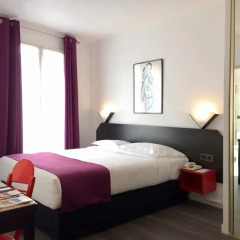 Отель BRH Boulogne Résidence Hôtel 3* Улучшенная студия с различными типами кроватей фото 10