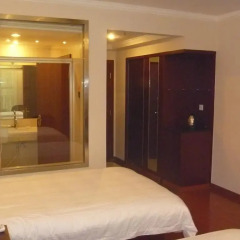 GreenTree Inn Jiangxi Jiujiang Shili Avenue Business Hotel 2* Стандартный номер с 2 отдельными кроватями фото 3