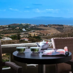 Отель Happy Cretan Suites Люкс с различными типами кроватей фото 12