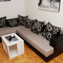 Апартаменты Azzuro Lux Apartments Апартаменты с различными типами кроватей фото 13