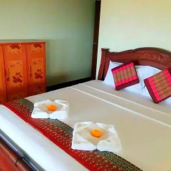 Отель Amada Cara Bungalow Ланта комната для гостей фото 3