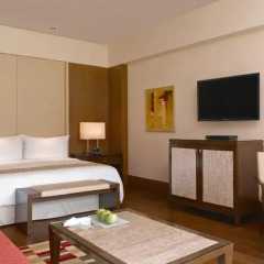 Отель The Oberoi Gurgaon 5* Номер Делюкс с различными типами кроватей фото 4