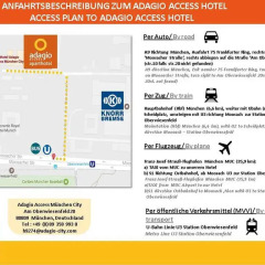 Отель Aparthotel Adagio access München City Olympiapark Германия, Мюнхен - 4 отзыва об отеле, цены и фото номеров - забронировать отель Aparthotel Adagio access München City Olympiapark онлайн городской автобус