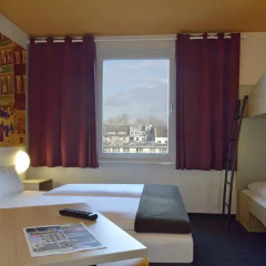 B&B Hotel Düsseldorf-City 2* Стандартный семейный номер с двуспальной кроватью фото 3