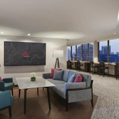 Singapore Marriott Tang Plaza Hotel 5* Номер Делюкс с различными типами кроватей фото 3