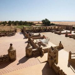 Отель Auberge Sahara Garden Марокко, Мерзуга - отзывы, цены и фото номеров - забронировать отель Auberge Sahara Garden онлайн балкон