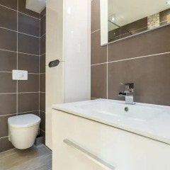 Отель Pont Vieux - 2 Chambres - Vieux Nice Франция, Ницца - отзывы, цены и фото номеров - забронировать отель Pont Vieux - 2 Chambres - Vieux Nice онлайн ванная