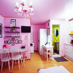 Отель Han River Guesthouse 2* Стандартный номер с различными типами кроватей фото 8