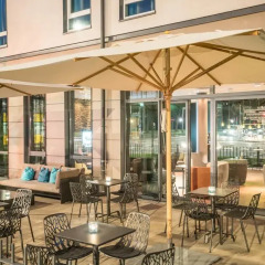 Отель Motel One Dresden - Palaisplatz Германия, Дрезден - отзывы, цены и фото номеров - забронировать отель Motel One Dresden - Palaisplatz онлайн питание фото 2