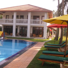 Отель Palm Beach Villa Шри-Ланка, Ваддува - отзывы, цены и фото номеров - забронировать отель Palm Beach Villa онлайн бассейн фото 2